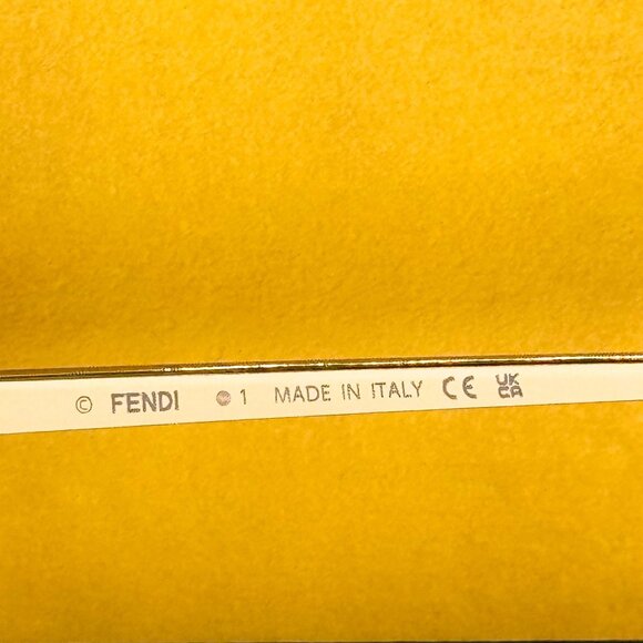 NEW FE4075US 30L ROUND GOLD MIRROR FENDI WOMN SUNGLASSES
